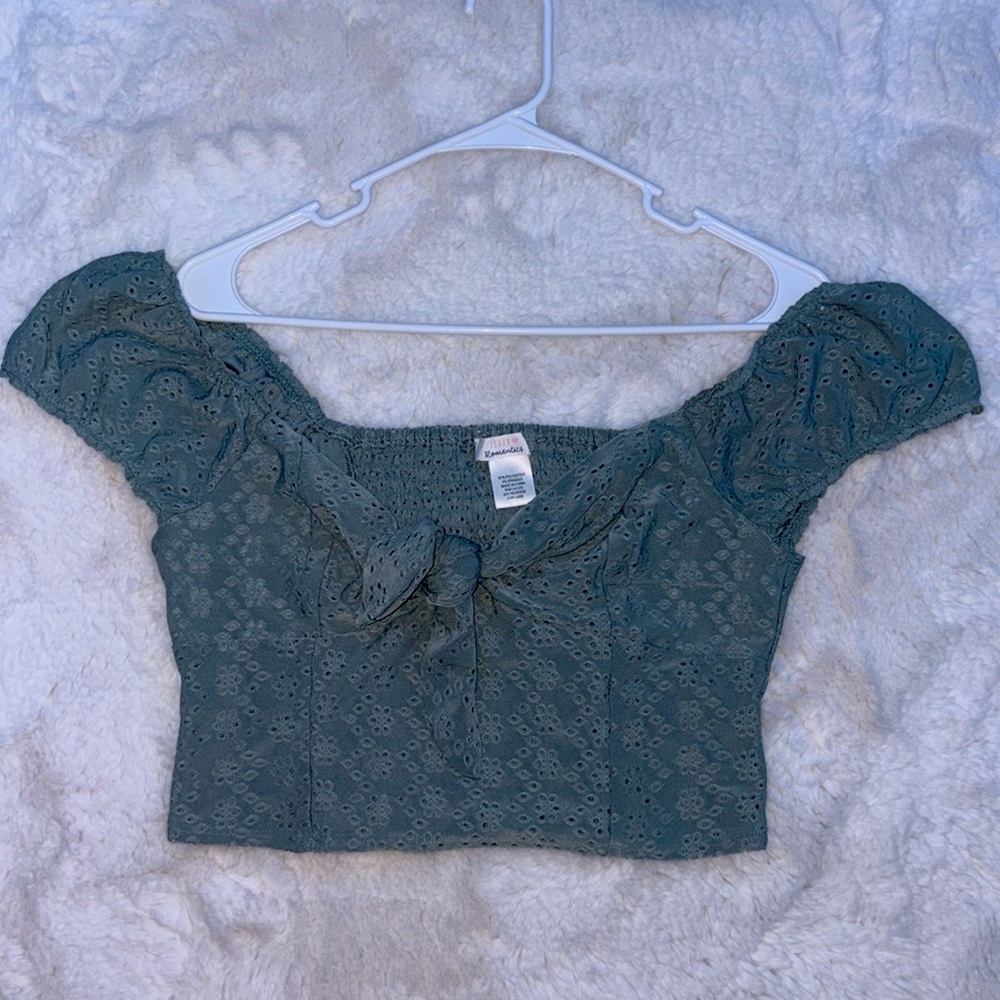 Olive Green top
